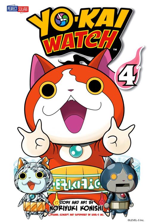 Cover of the book YO-KAI WATCH, Vol. 4 by Noriyuki Konishi, VIZ Media