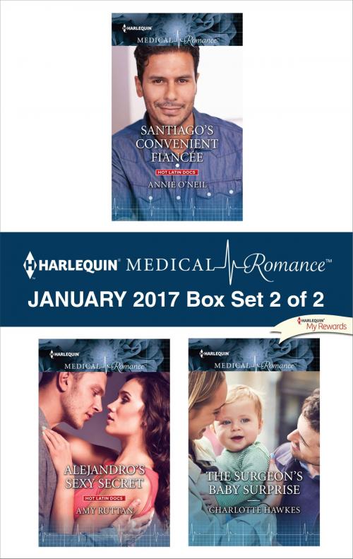 Cover of the book Harlequin Medical Romance January 2017 - Box Set 2 of 2 by Annie O'Neil, Amy Ruttan, Charlotte Hawkes, Harlequin