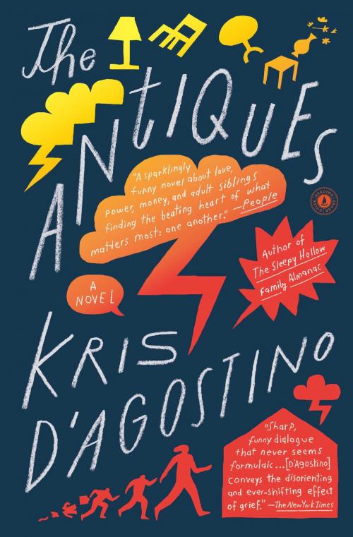 Cover of the book The Antiques by Kris D'Agostino, Scribner