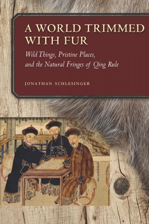 Cover of the book A World Trimmed with Fur by Jonathan Schlesinger, Stanford University Press