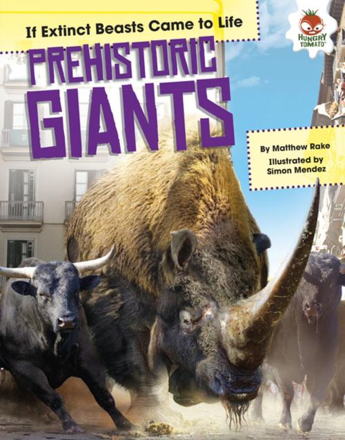 Cover of the book Prehistoric Giants by Matthew Rake, Lerner Publishing Group