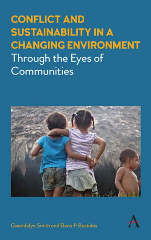 Cover of the book Conflict and Sustainability in a Changing Environment by Gwendolyn Smith, Elena P. Bastidas, Anthem Press