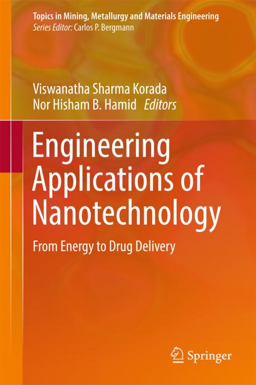 Cover of the book Engineering Applications of Nanotechnology by , Springer International Publishing