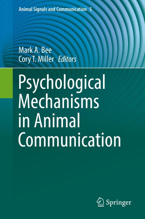 Cover of the book Psychological Mechanisms in Animal Communication by , Springer International Publishing