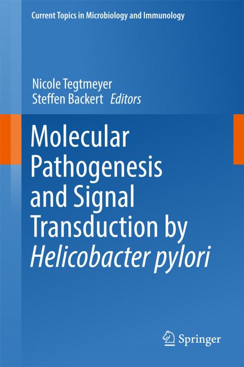 Cover of the book Molecular Pathogenesis and Signal Transduction by Helicobacter pylori by , Springer International Publishing