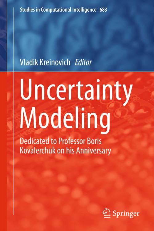 Cover of the book Uncertainty Modeling by , Springer International Publishing