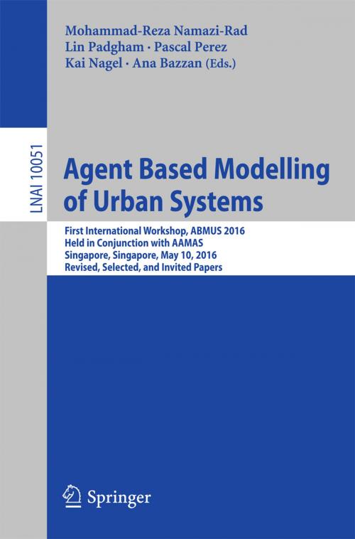 Cover of the book Agent Based Modelling of Urban Systems by , Springer International Publishing