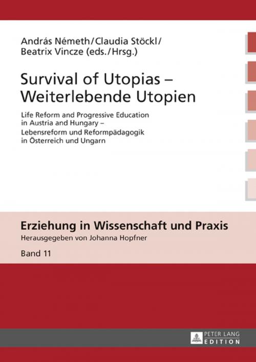 Cover of the book Survival of Utopias Weiterlebende Utopien by , Peter Lang