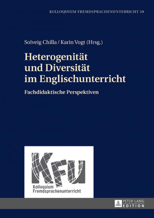 Cover of the book Heterogenitaet und Diversitaet im Englischunterricht by , Peter Lang