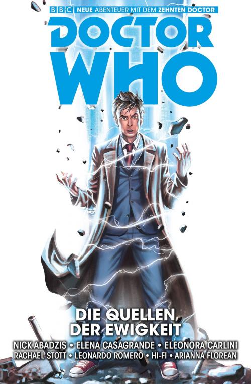 Cover of the book Doctor Who Staffel 10, Band 3 - Die Quellen der Ewigkeit by Nick Abadzis, Panini