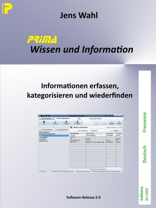 Cover of the book PRIMA Wissen und Information by Jens Wahl, neobooks