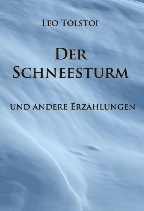 Cover of the book Der Schneesturm by Leo Tolstoi, idb