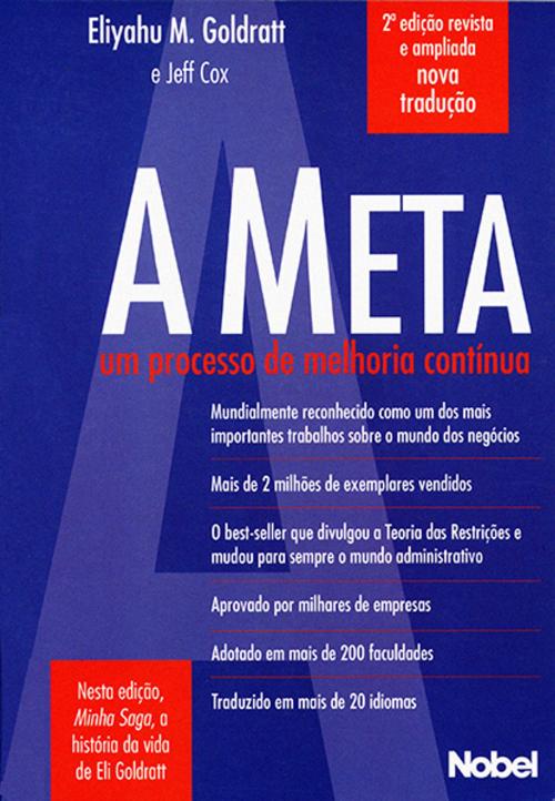 Cover of the book A Meta by Eliyahu M. Goldratt, Jeff Cox, Nobel