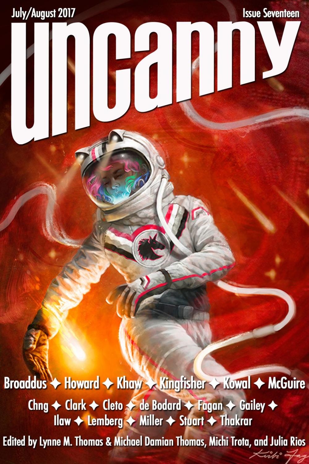 Big bigCover of Uncanny Magazine Issue 17