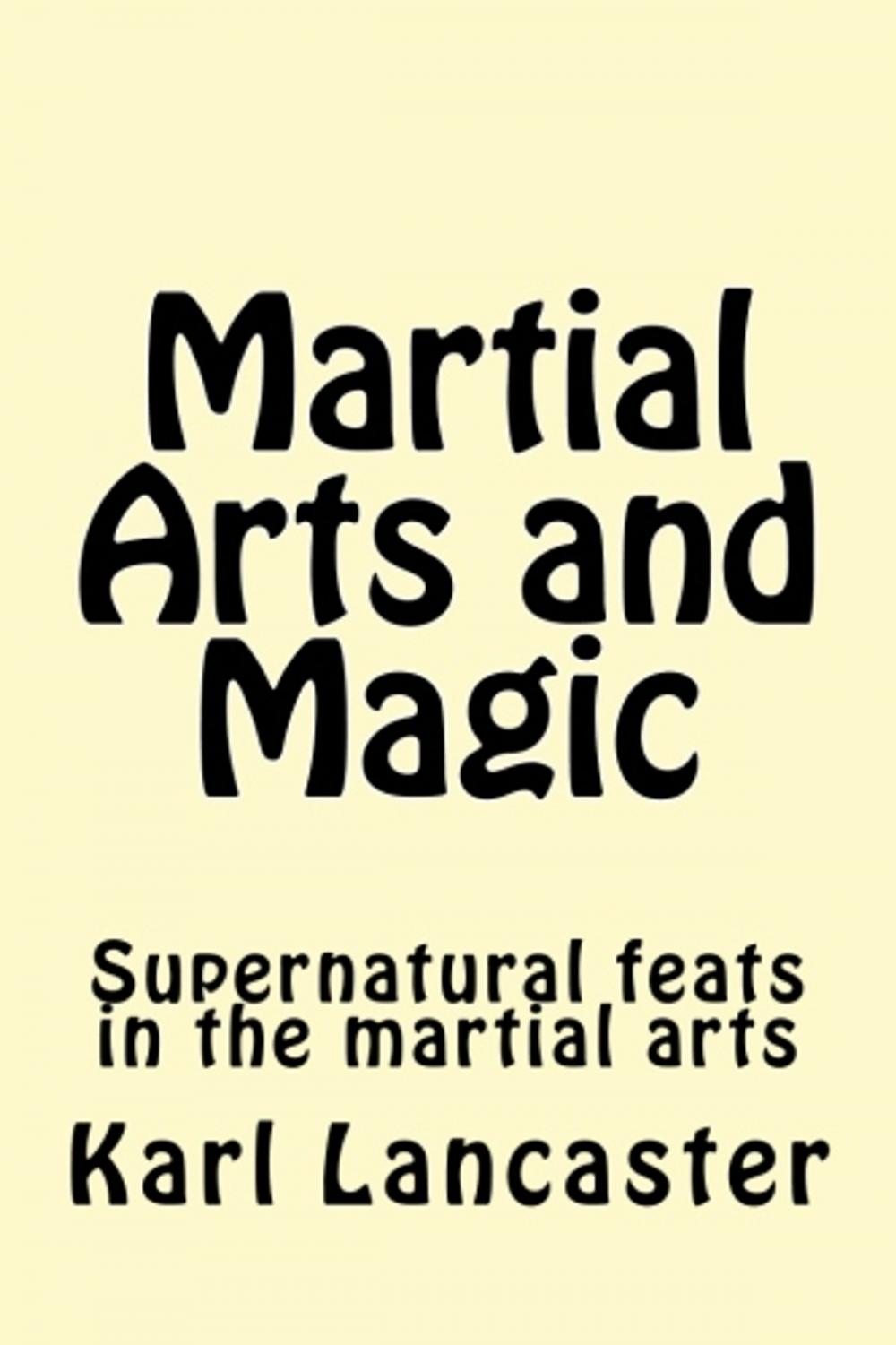 Big bigCover of Martial Arts and Magic