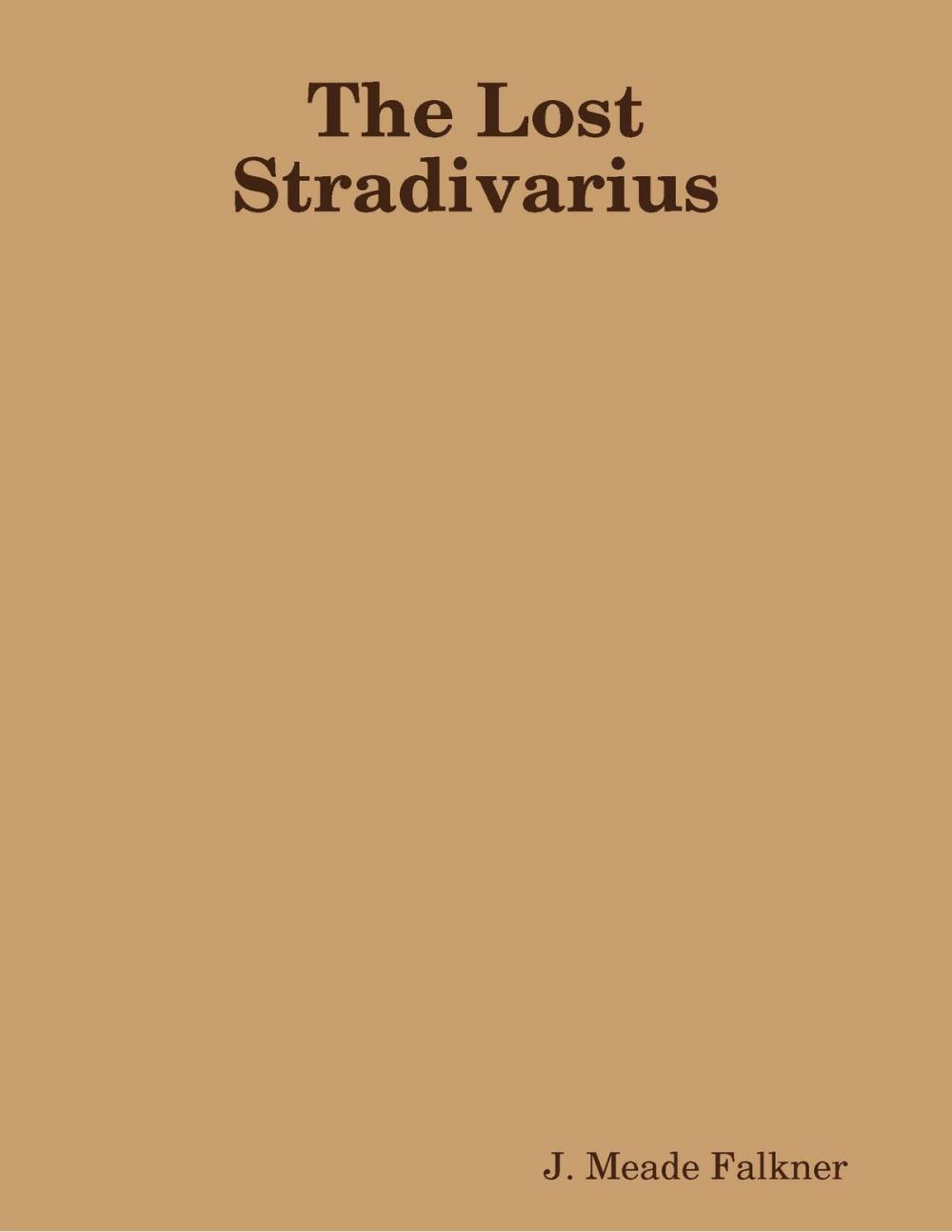 Big bigCover of The Lost Stradivarius