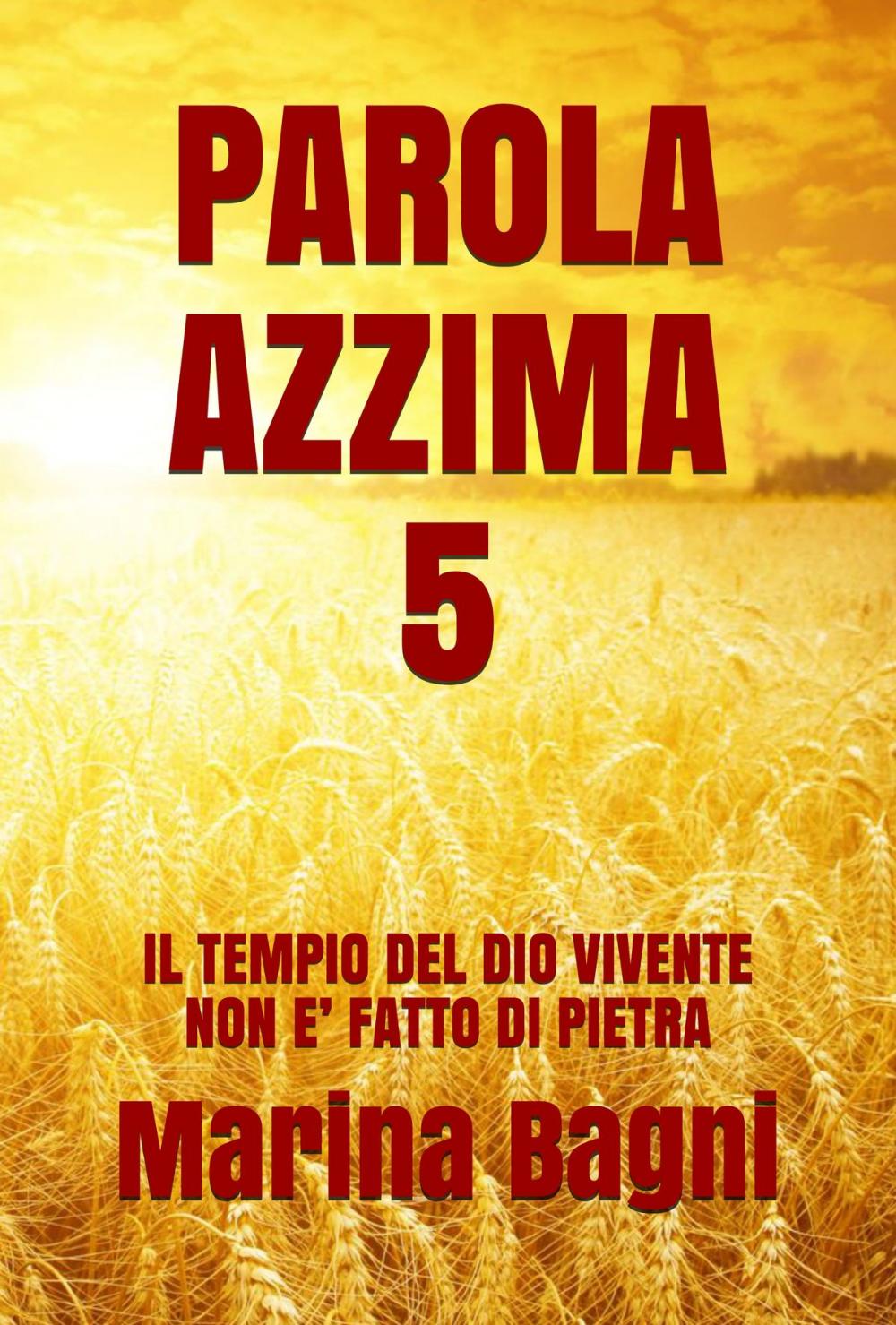 Big bigCover of PAROLA AZZIMA 5