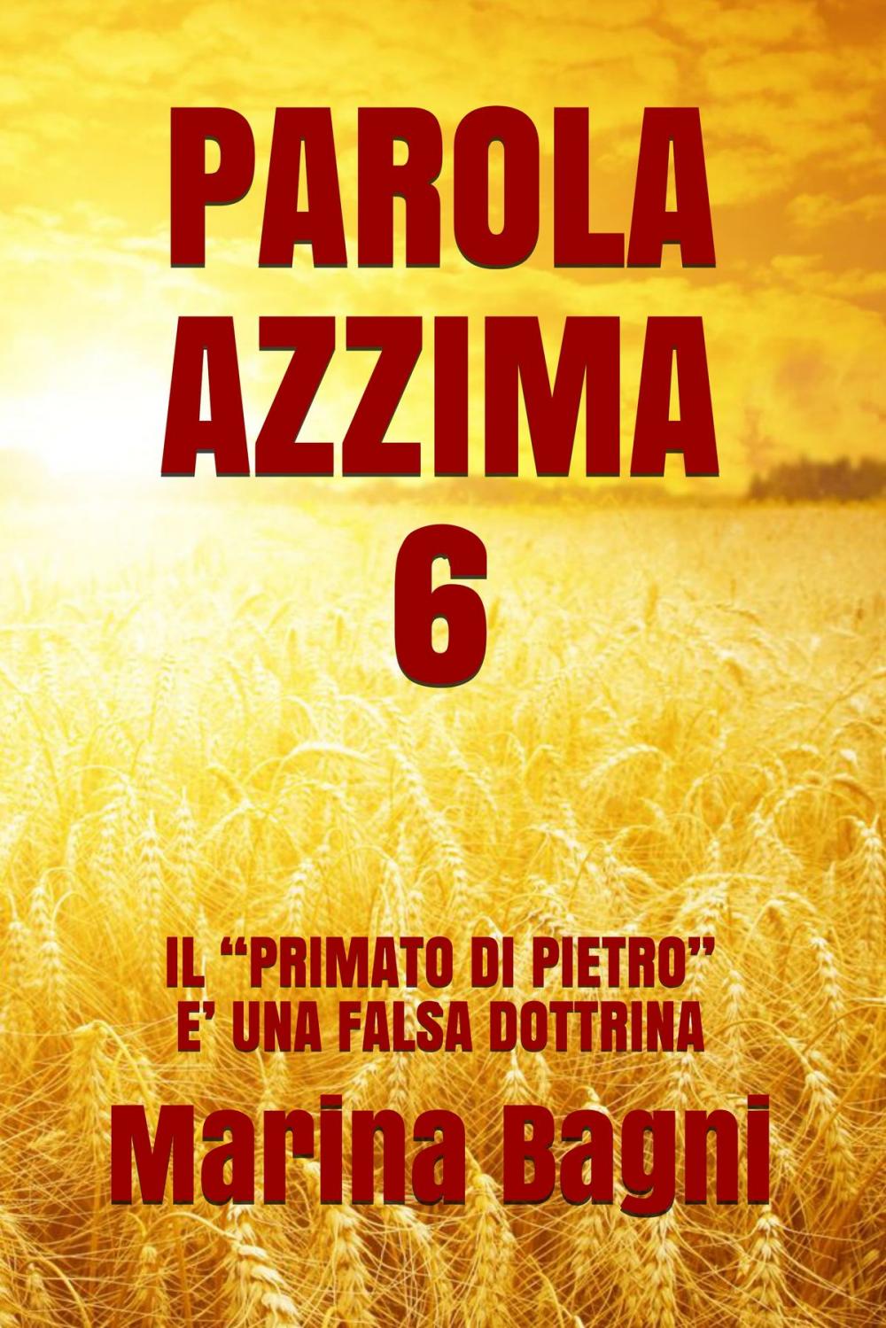 Big bigCover of PAROLA AZZIMA 6