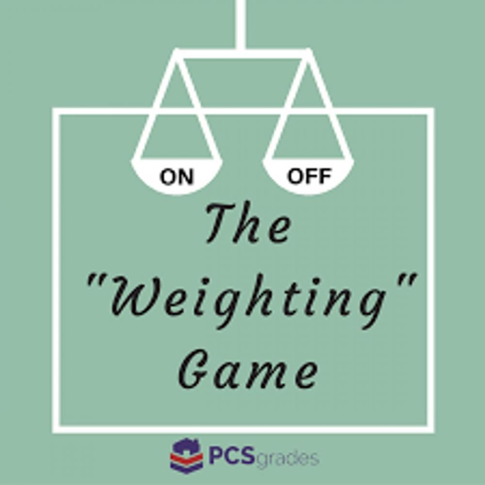 Big bigCover of The Weighting Game