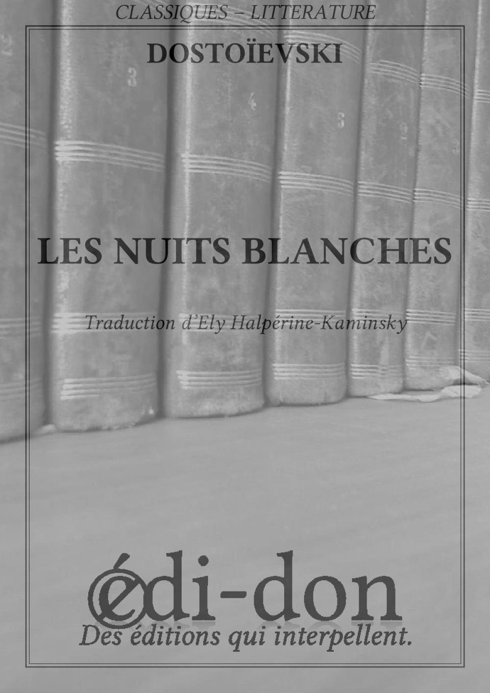 Big bigCover of Les nuits blanches