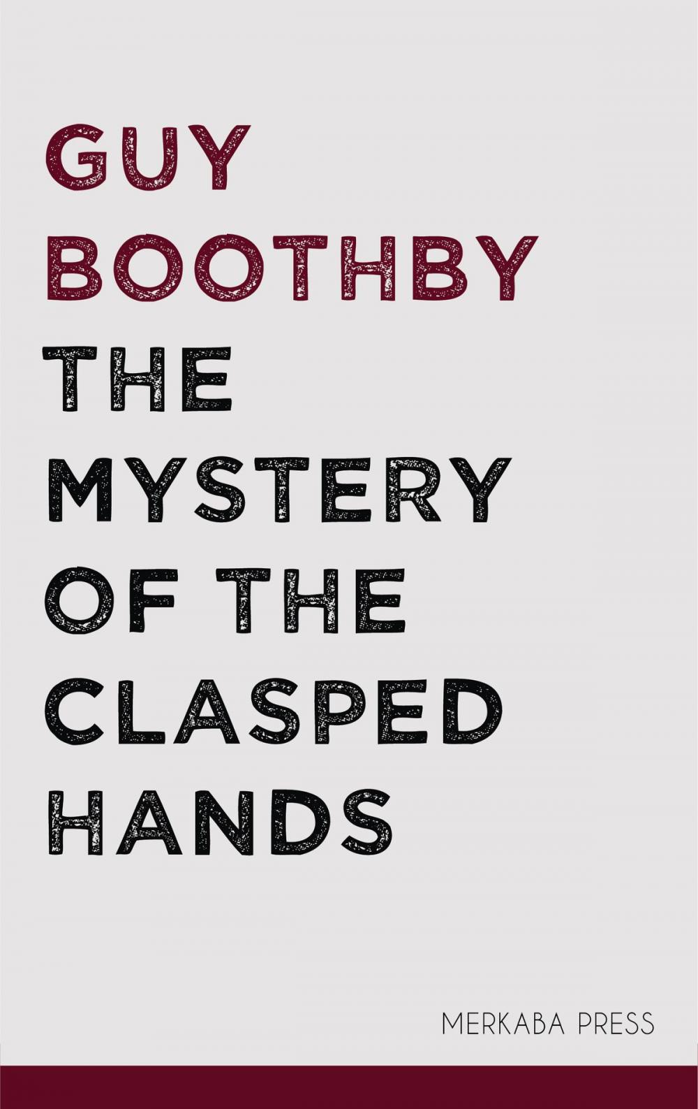 Big bigCover of The Mystery of the Clasped Hands