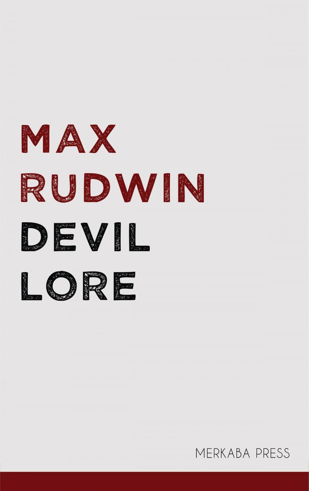 Big bigCover of Devil Lore