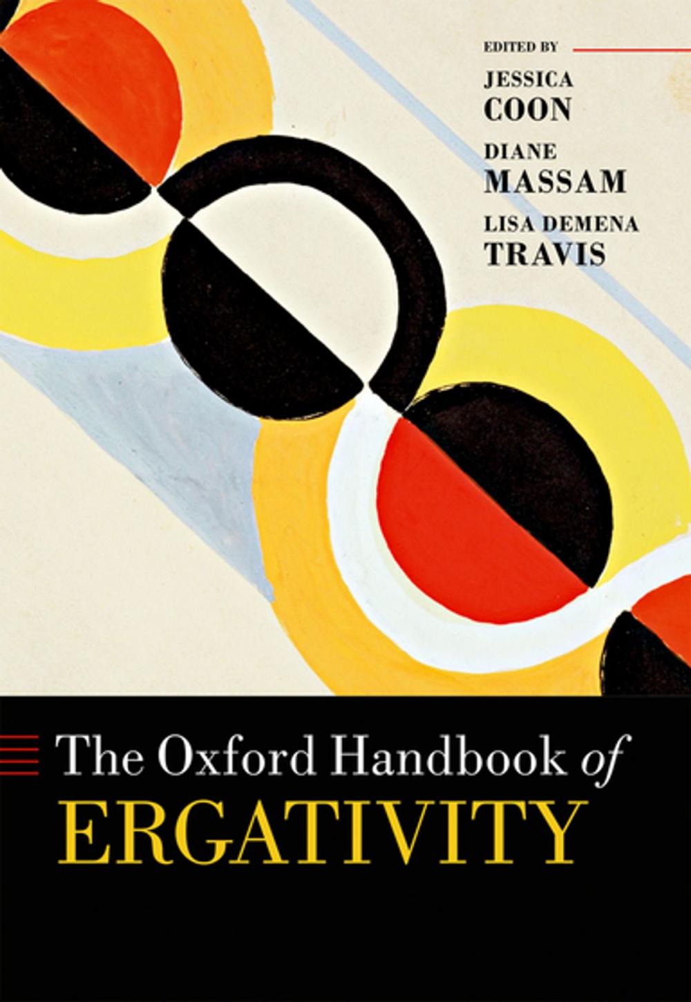 Big bigCover of The Oxford Handbook of Ergativity