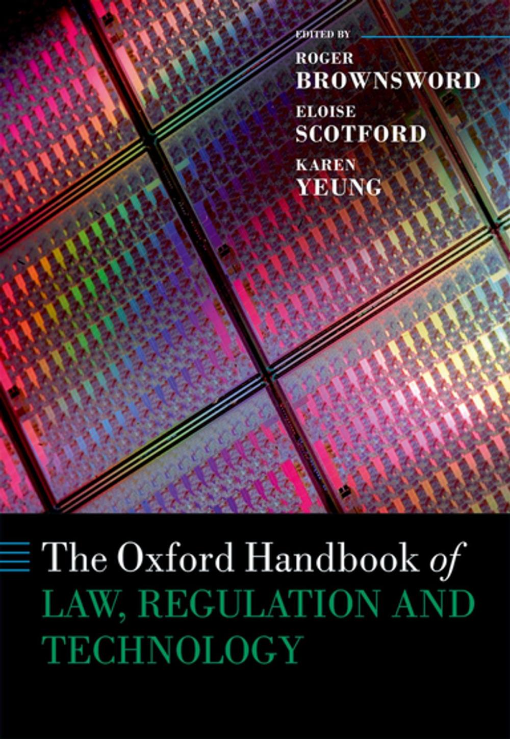 Big bigCover of The Oxford Handbook of Law, Regulation and Technology