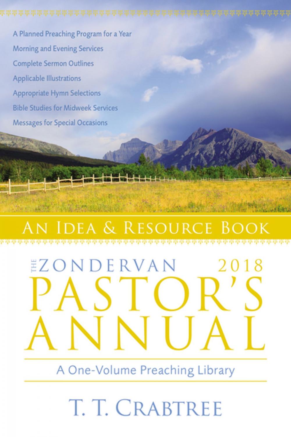 Big bigCover of The Zondervan 2018 Pastor's Annual