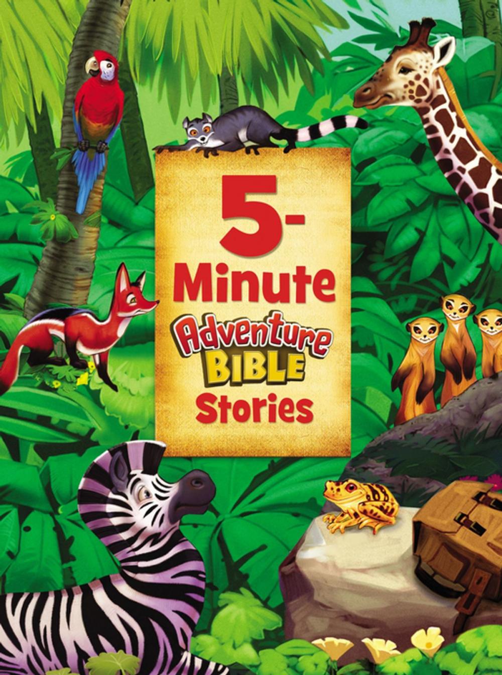 Big bigCover of 5-Minute Adventure Bible Stories