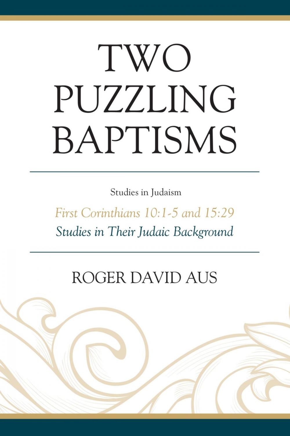 Big bigCover of Two Puzzling Baptisms