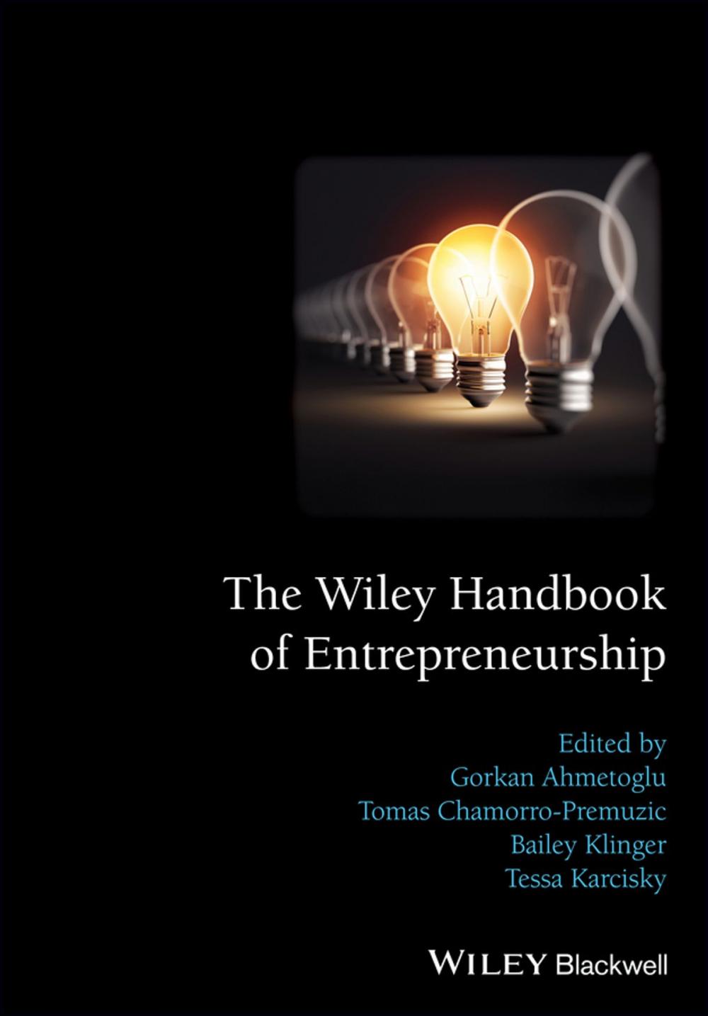 Big bigCover of The Wiley Handbook of Entrepreneurship