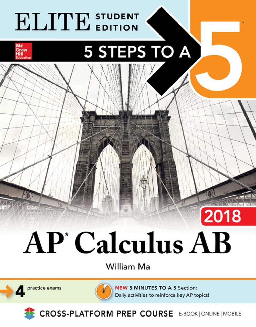 Big bigCover of 5 Steps to a 5: AP Calculus AB 2018 Elite Student Edition