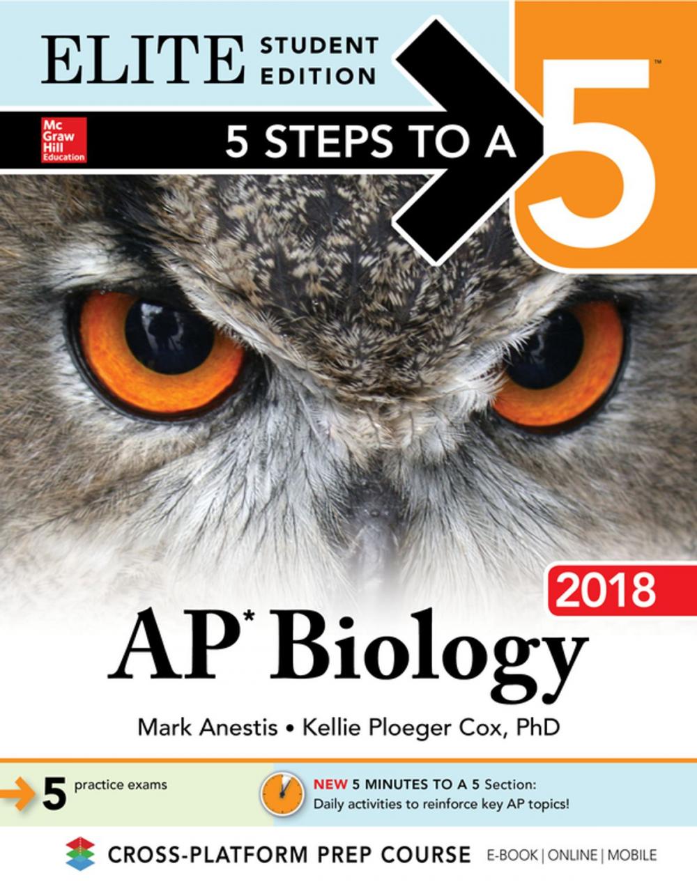 Big bigCover of 5 Steps to a 5: AP Biology 2018 Elite Student Edition