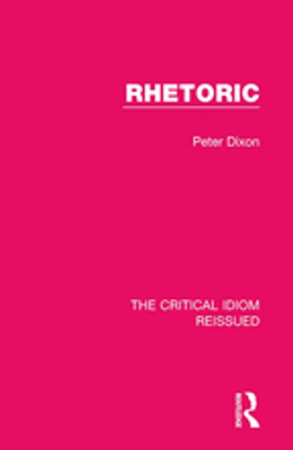 Big bigCover of Rhetoric