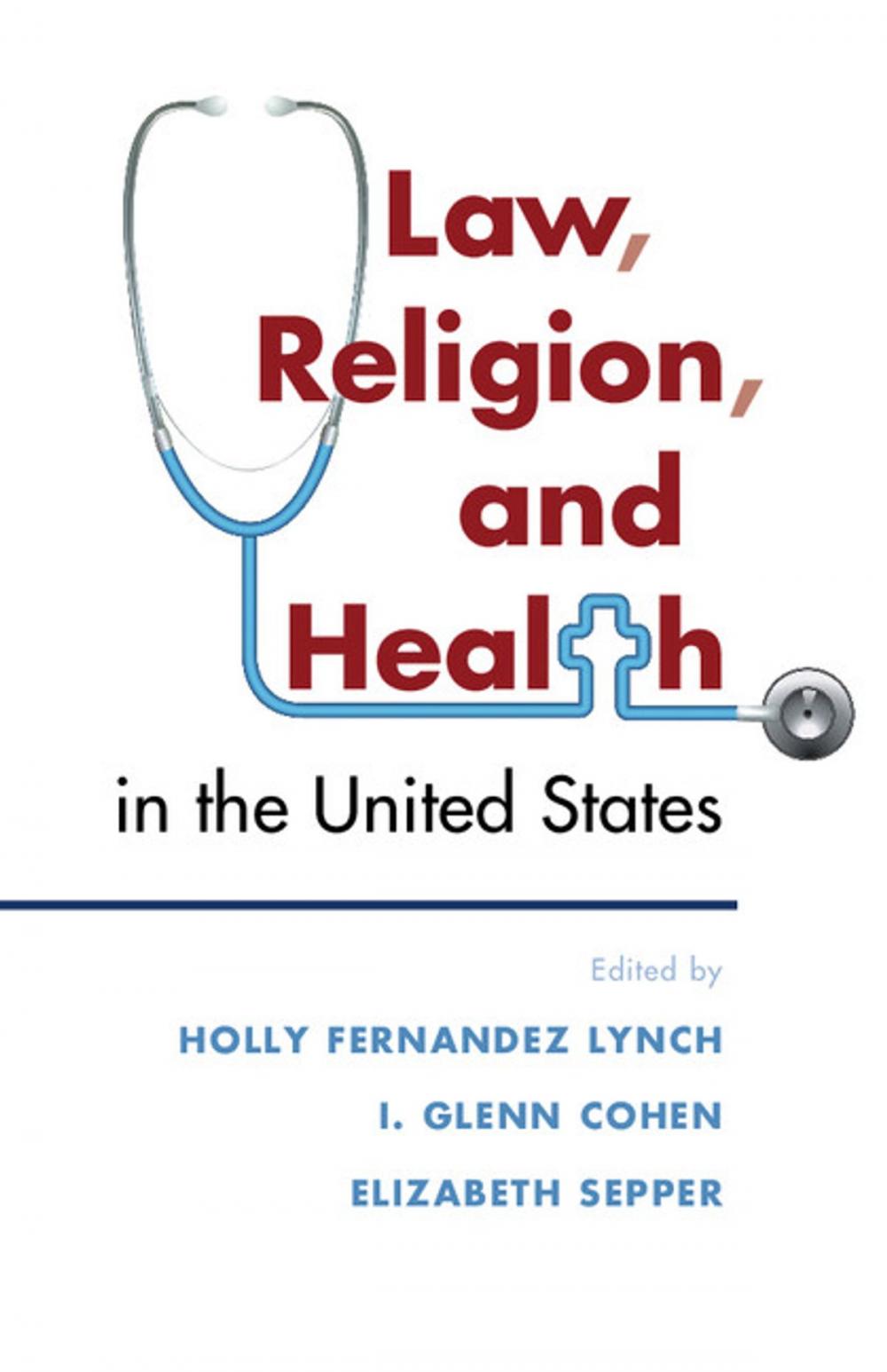 Big bigCover of Law, Religion, and Health in the United States