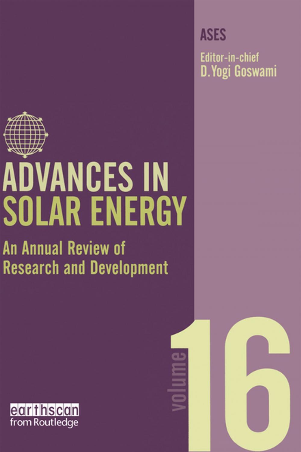 Big bigCover of Advances in Solar Energy: Volume 16