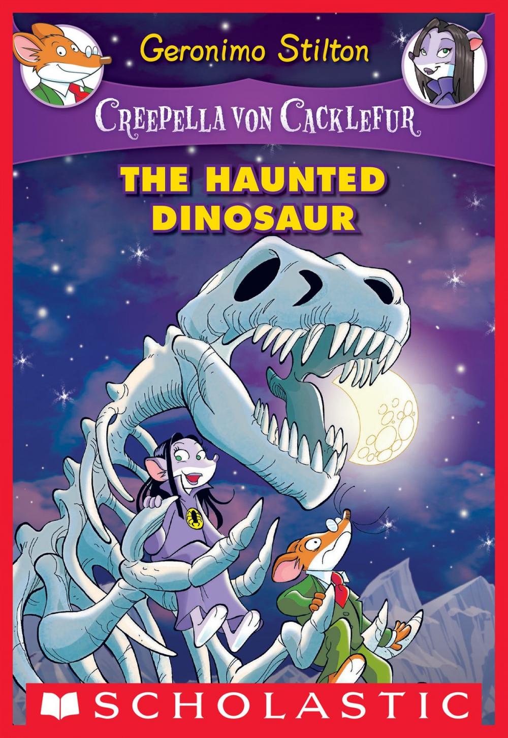 Big bigCover of The Haunted Dinosaur (Creepella von Cacklefur #9)