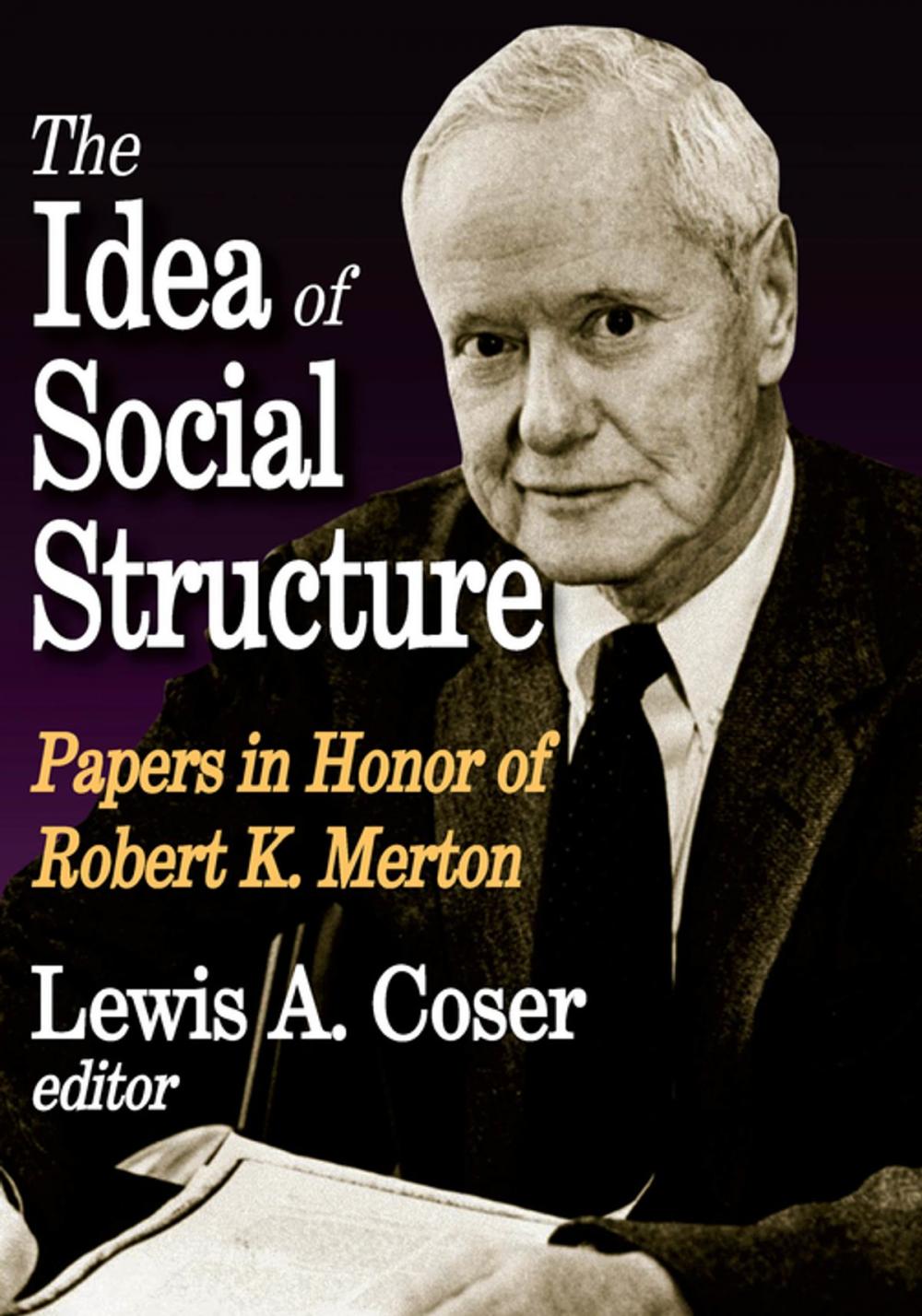 Big bigCover of The Idea of Social Structure