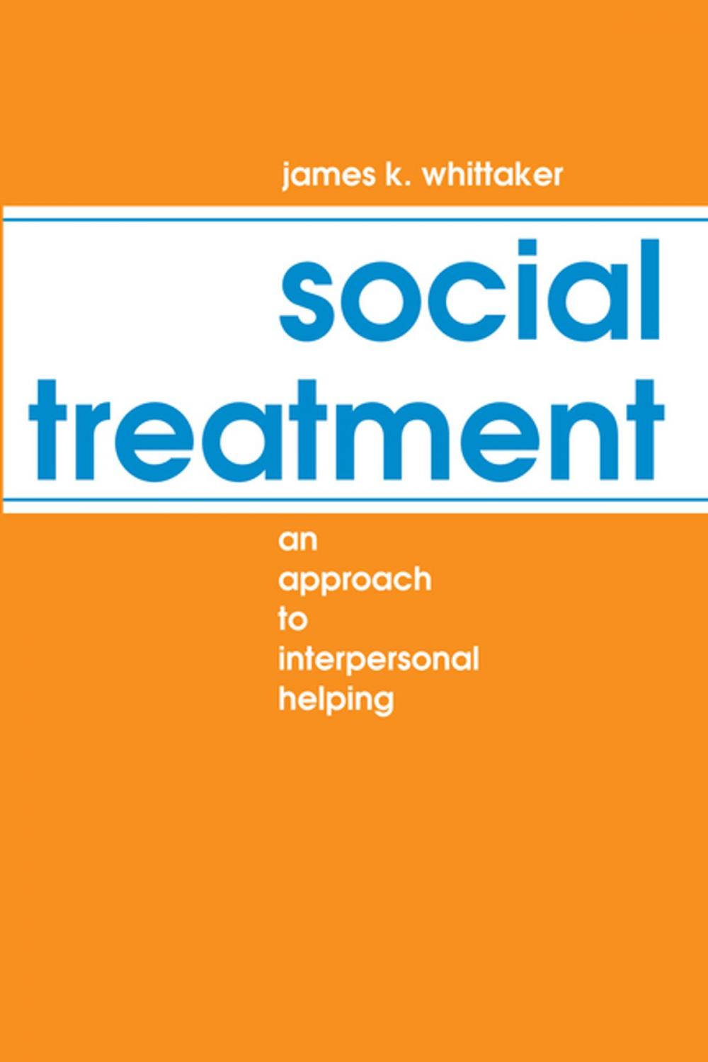 Big bigCover of Social Treatment