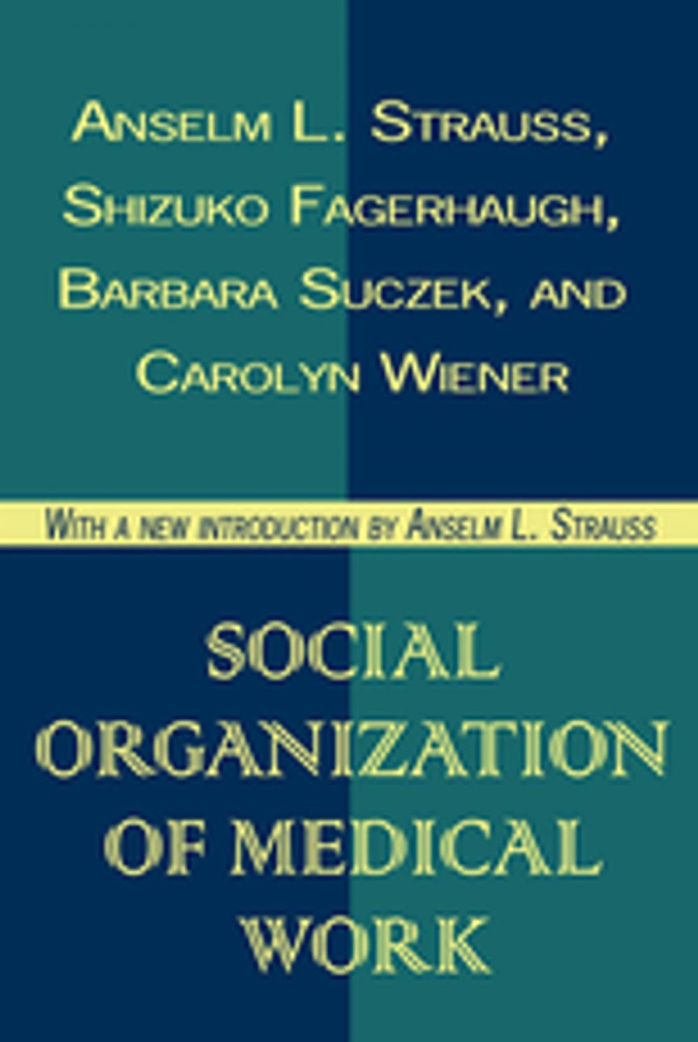 Big bigCover of Social Organization of Medical Work