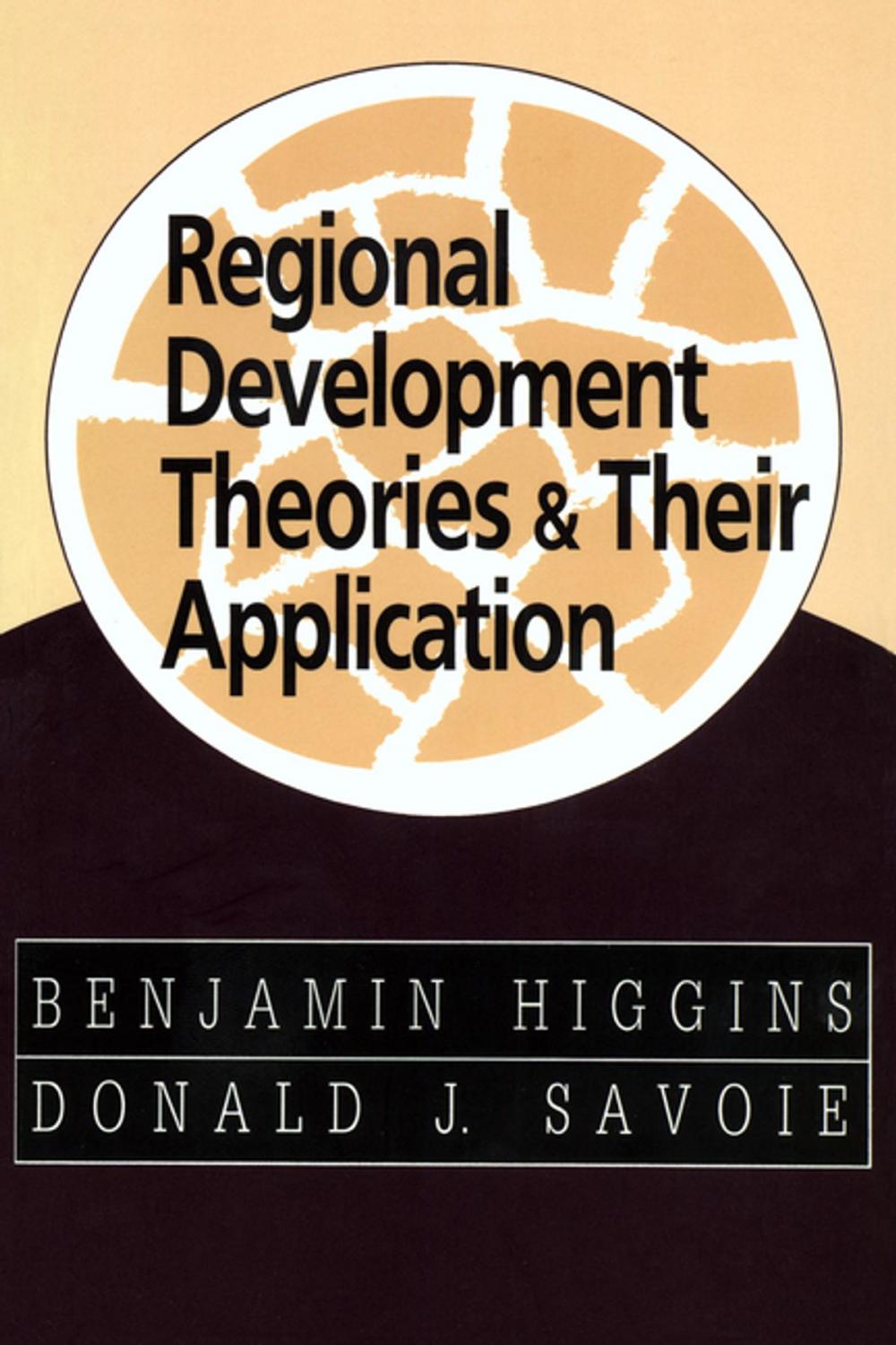 Big bigCover of Regional Development Theories and Their Application