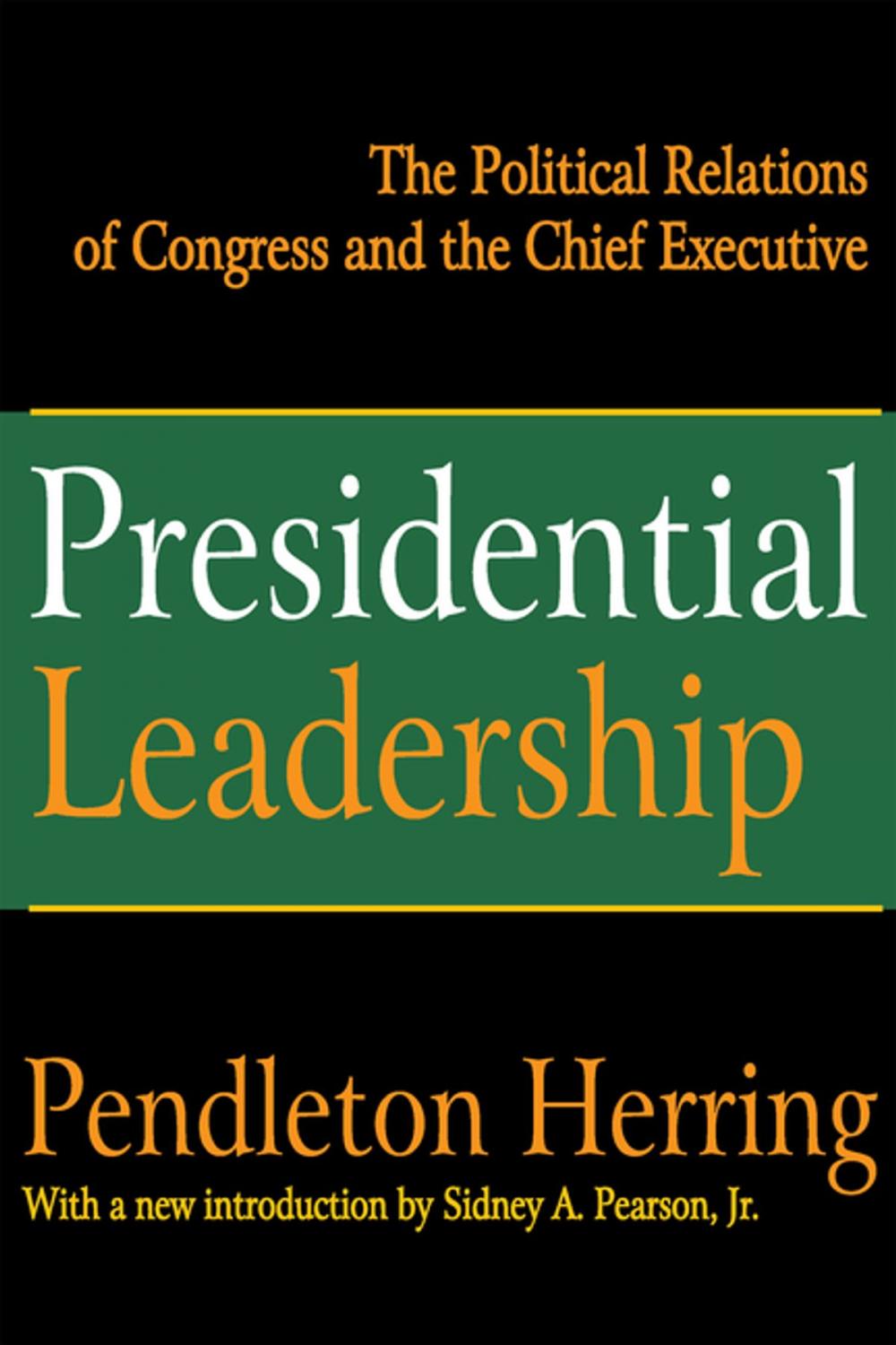 Big bigCover of Presidential Leadership