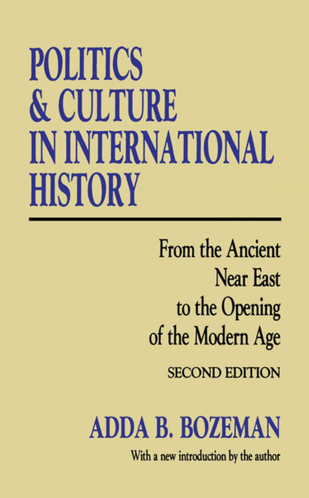 Big bigCover of Politics and Culture in International History