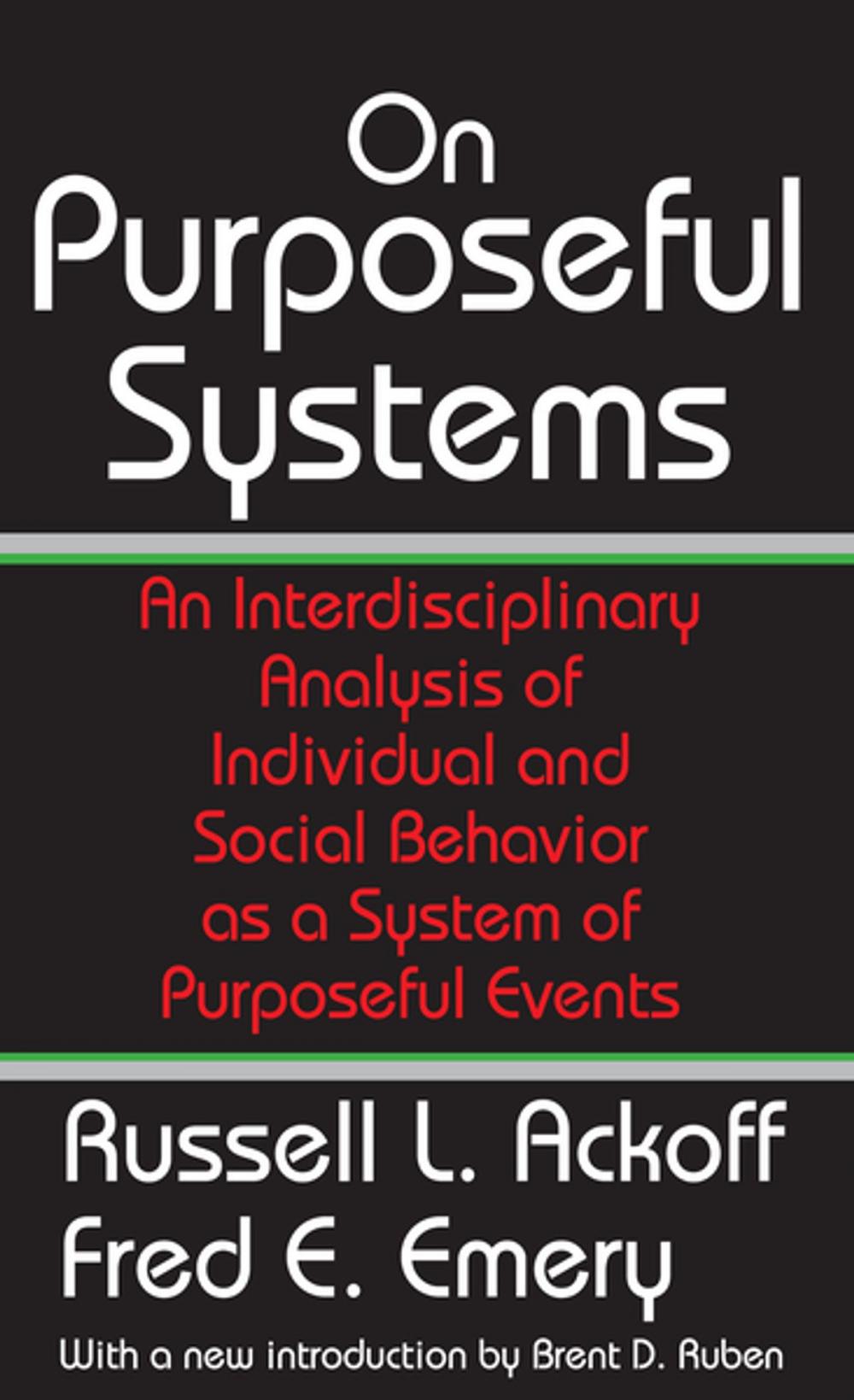 Big bigCover of On Purposeful Systems