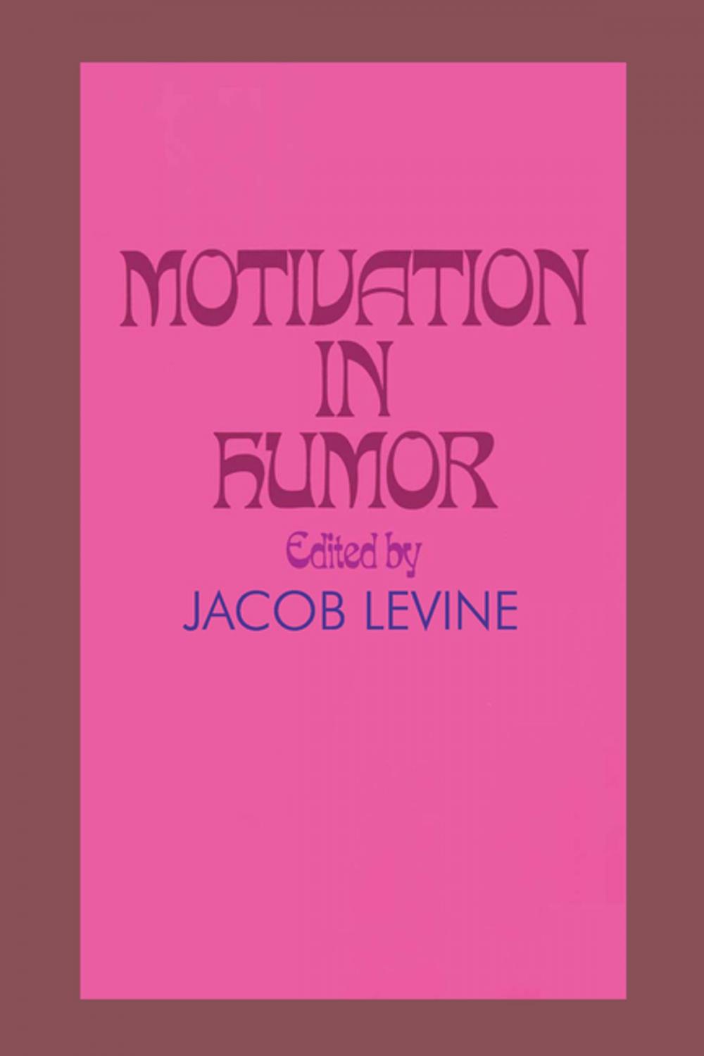 Big bigCover of Motivation in Humor