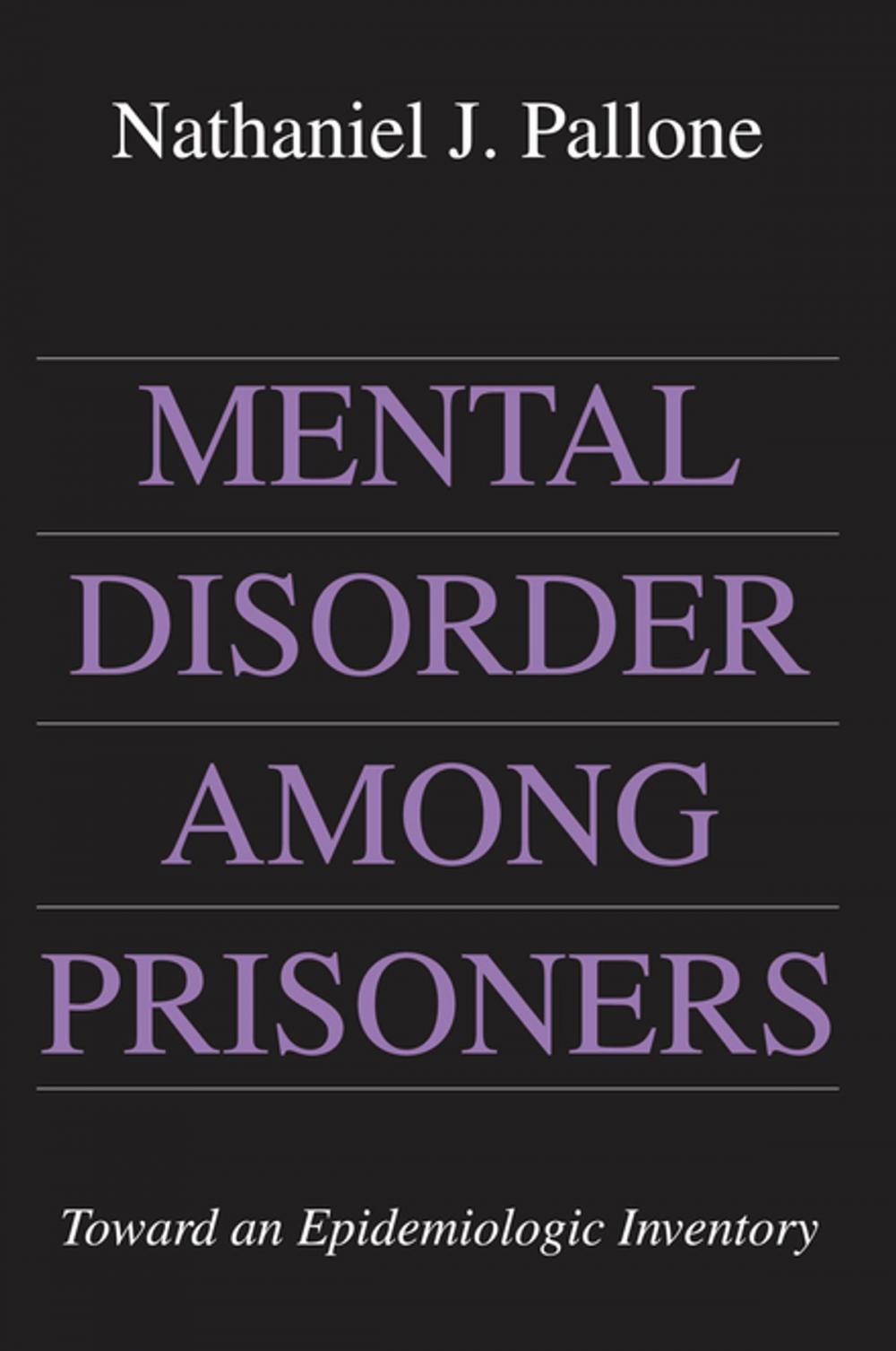 Big bigCover of Mental Disorder Among Prisoners