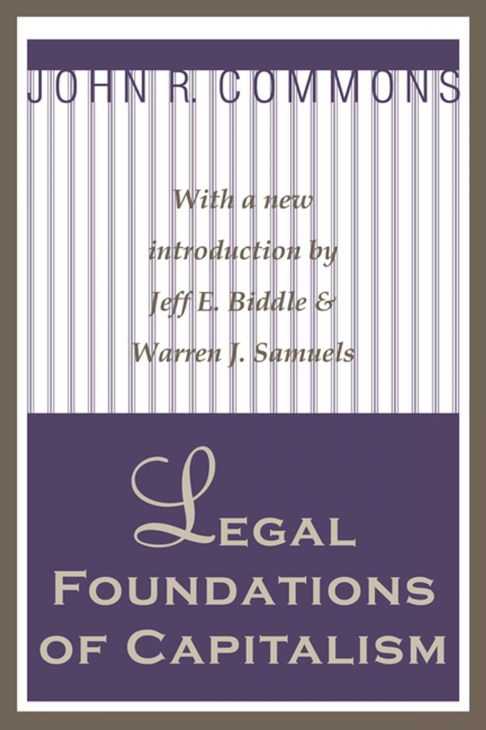 Big bigCover of Legal Foundations of Capitalism