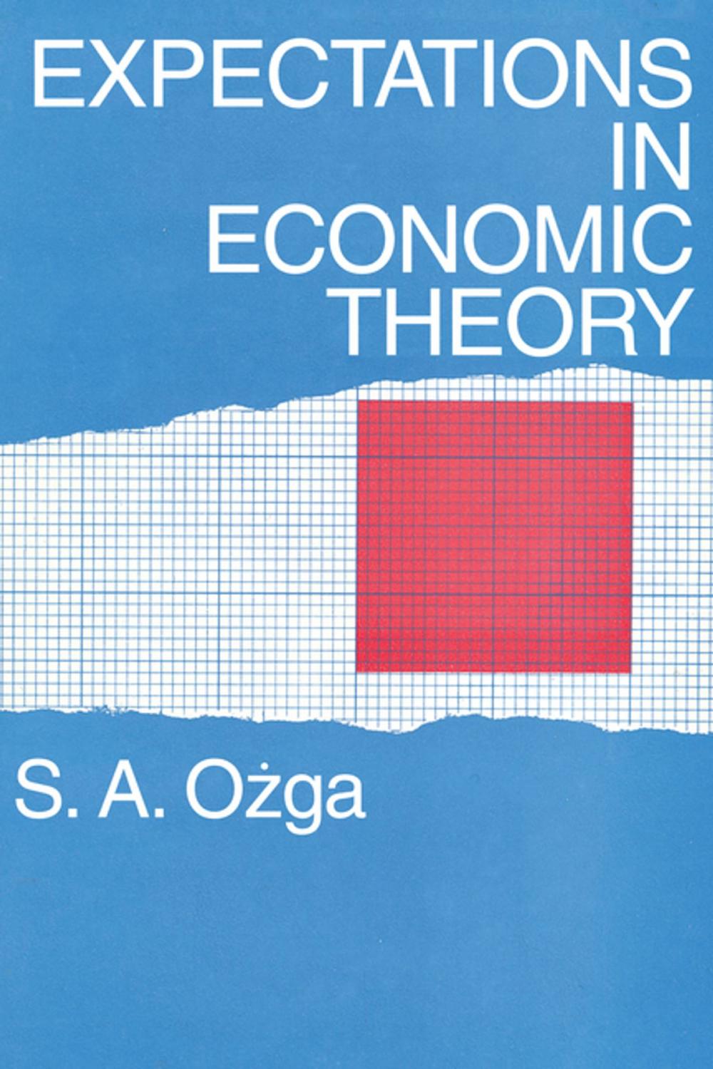 Big bigCover of Expectations in Economic Theory