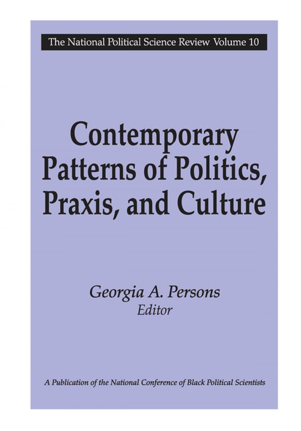 Big bigCover of Contemporary Patterns of Politics, Praxis, and Culture